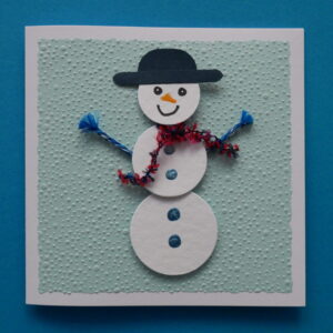 Karte - Schneemann